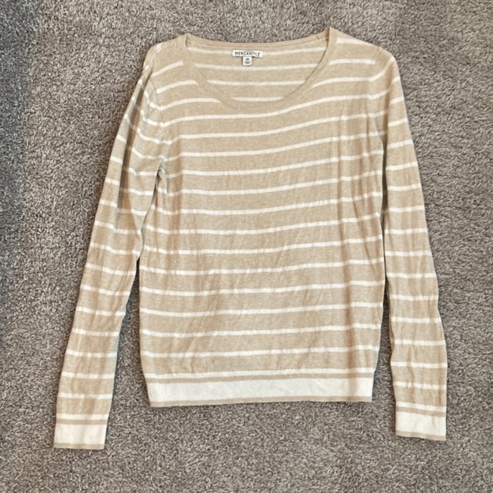 J. Crew Striped Sweater